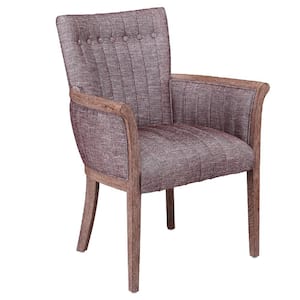 Claire Accent Armchair- Weathered Red