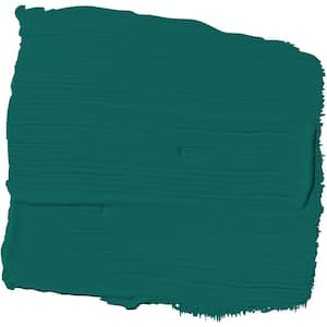 1 gal. PPG1142-7 Empress Teal Satin Interior Latex Paint