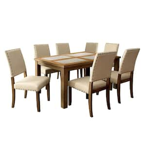 Melston I Natural Tone Table Set