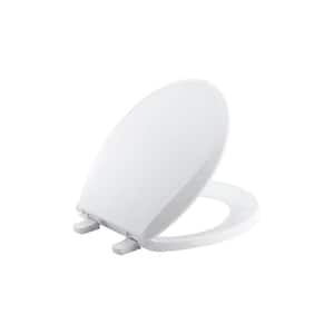 Cachet Round Closed Front Toilet Seat in White
