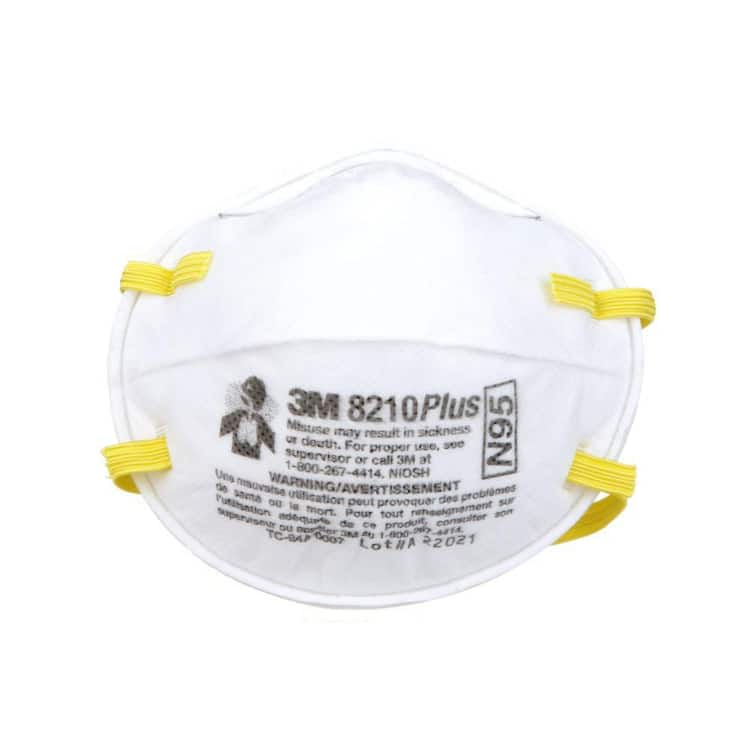 3M 8210 Plus N95 Performance Paint Prep Disposable Respirator (20-Pack)