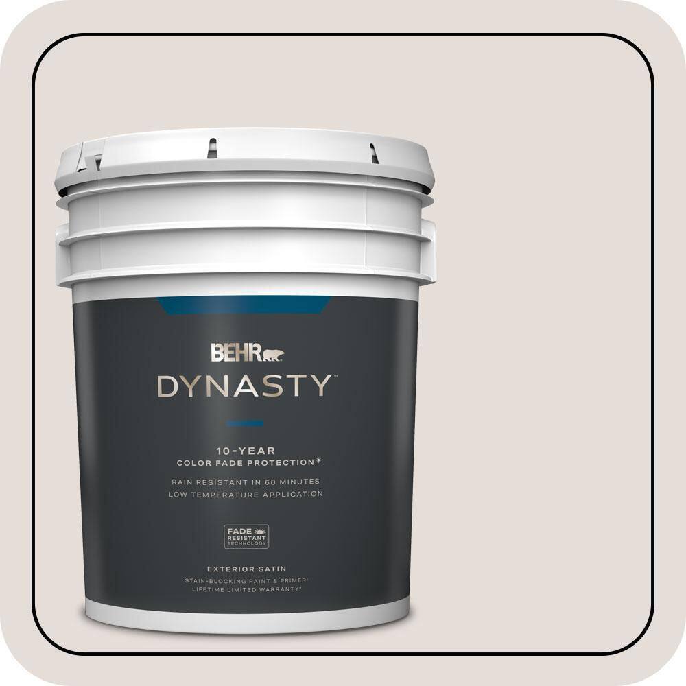 5 gal. #PPU17-06 Crushed Peony Satin Enamel Exterior Stain-Blocking Paint & Primer price history on PriceWatchPro