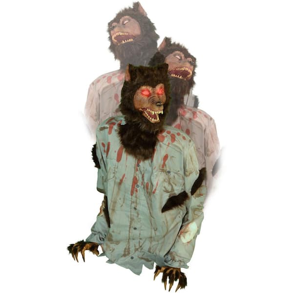 Haunted Hill Farm 31 in. Howler by Tekky, Premium Halloween Animatronic