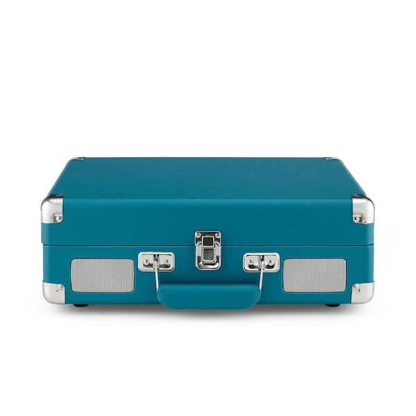 Crosley Cruiser Plus Turntable in Teal CR8005F-TL - The Home Depot