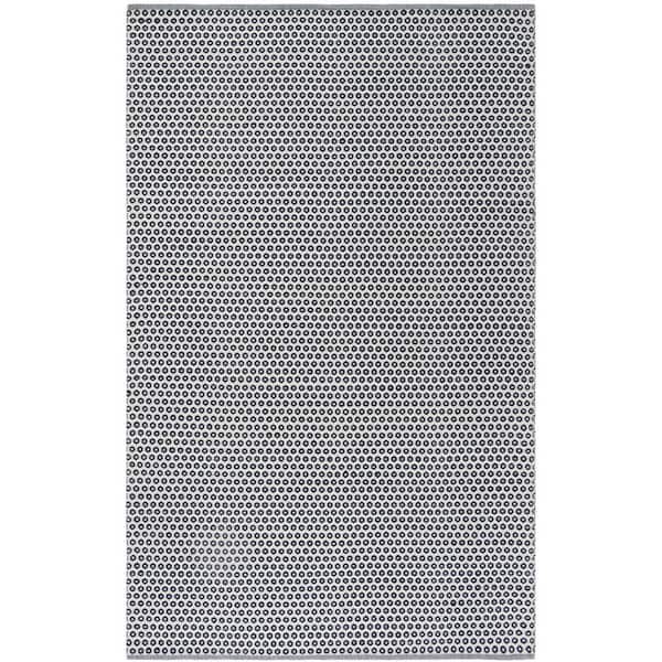 SAFAVIEH Montauk Blue/Ivory 5 ft. x 8 ft. Solid Area Rug