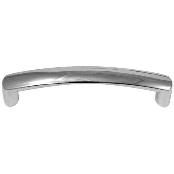 Laurey Aventura 3-7/8 in. Center-to-Center Polished Chrome Bar Pull Cabinet Pull (25-Pack)