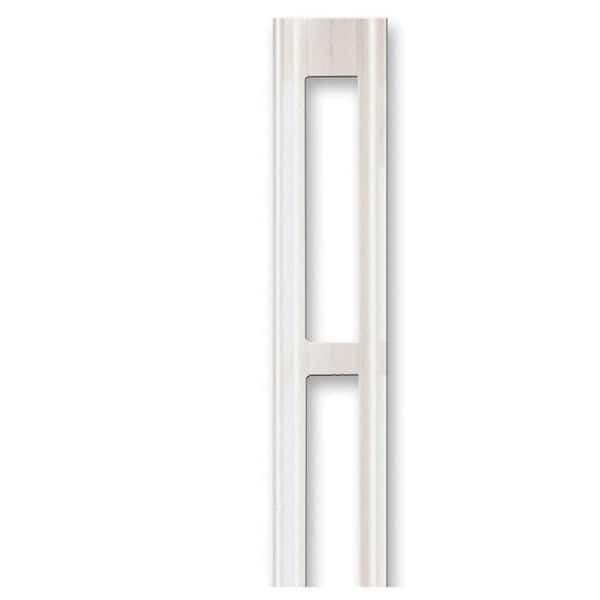 Spectrum 36 in. x 80 in. Sienna Vinyl Cottage White Accordion Door