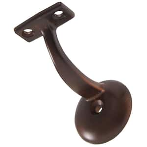 Antique Bronze Ornamental Handrail Bracket (5-Pack)