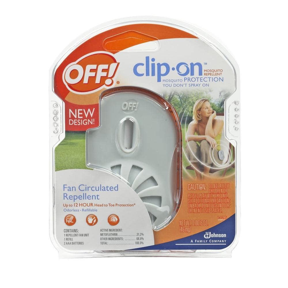 Off Spray Ad OFF! Clip-On Mosquito Repellent Starter Kit 603131 - The Home Depot
