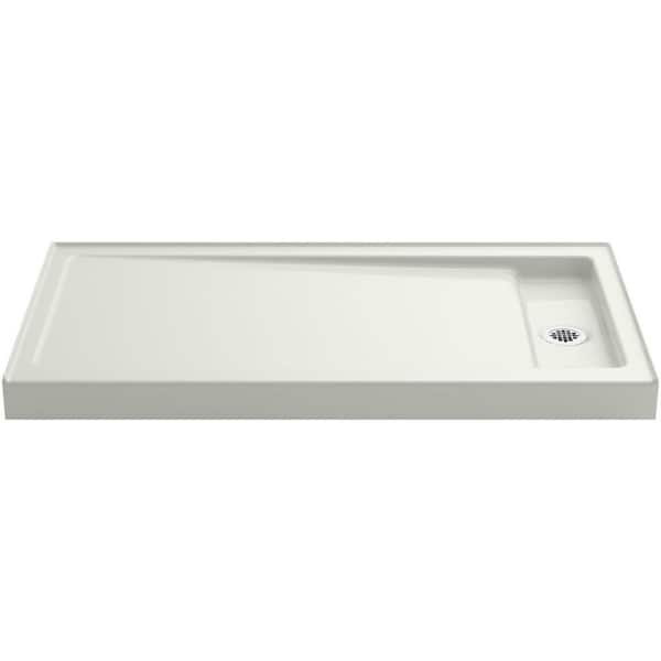 KOHLER Bellwether 60 in. x 32 in. Single Threshold Shower Base in Dune