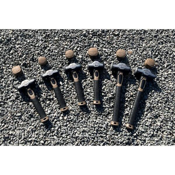 SPEC OPS Blacksmith Hammer, 4 lb Sledge hammer with Removable Soft