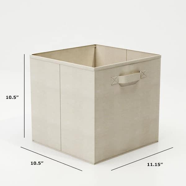 Trademark 21 Qt. Cube Storage Organizer - Collapsible Fabric