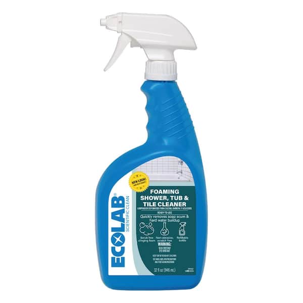 32 oz. Foaming Shower, Tub and Tile No-Scrub All Purpose Cleaner, for Bathroom, Shower, Vanity and Sink