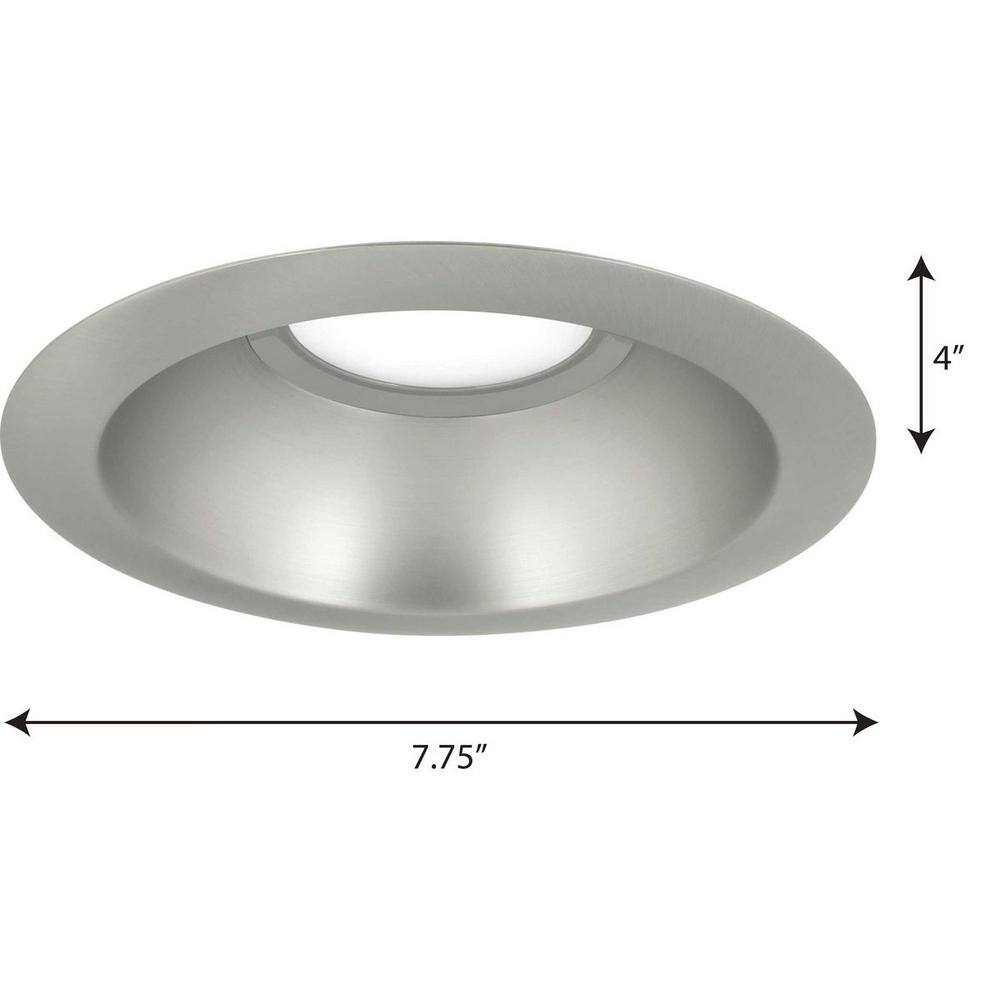 6" Brushed Nickel LED Recessed Retrofit Downlight