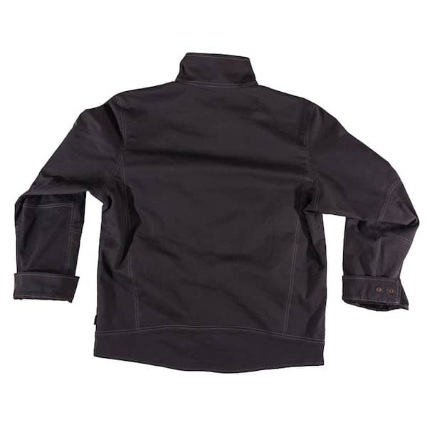 Milwaukee Men's Large Black FREEFLEX Softshell Hooded Jacket 312B-L - The  Home Depot
