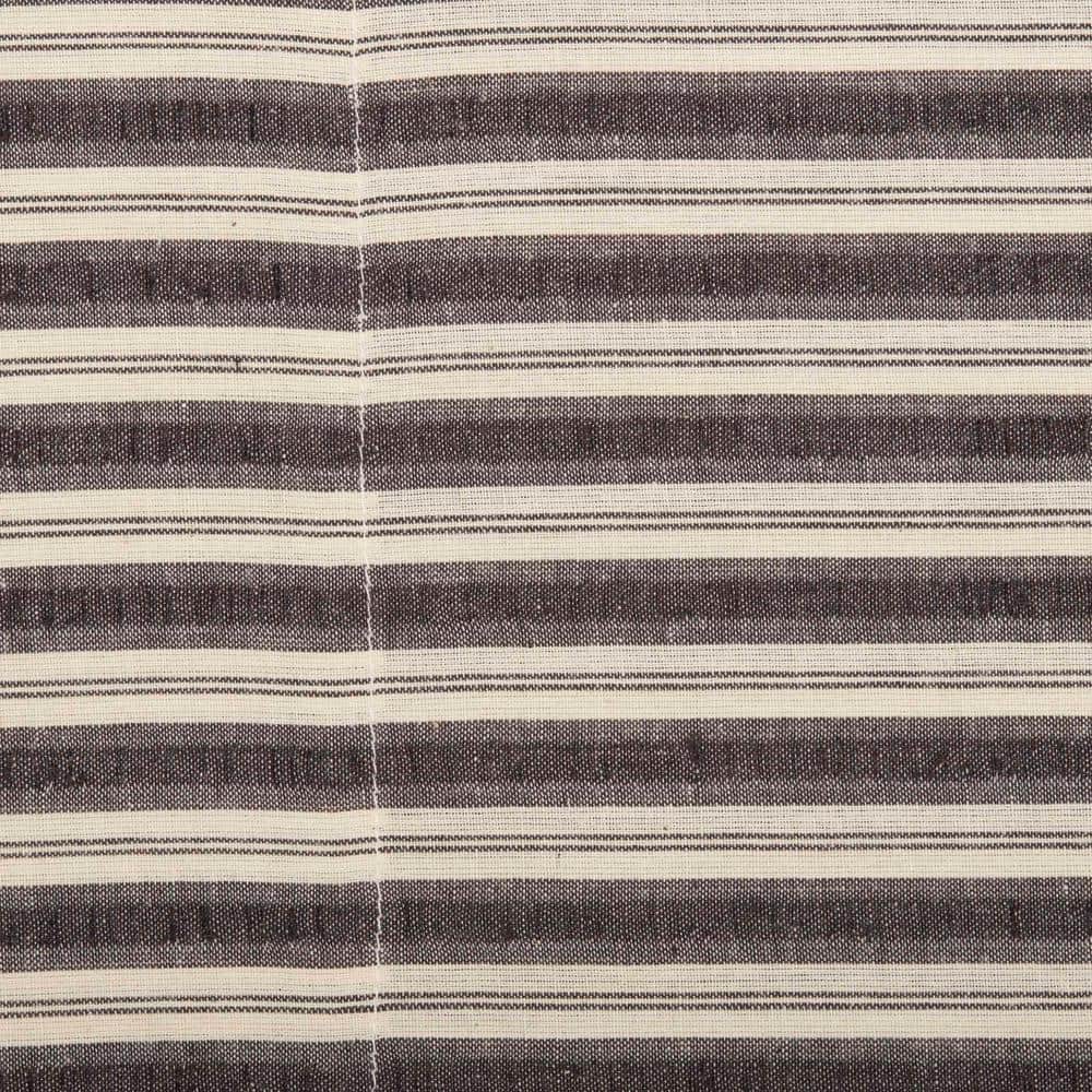 Ashmont Charcoal Grey and Ivory Cotton King Pillowcase Set
