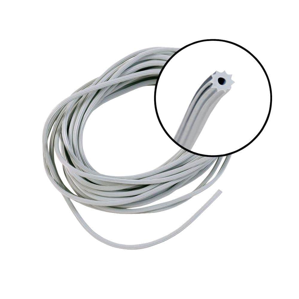 0.160 in. x 25 ft. Gray Screen Spline