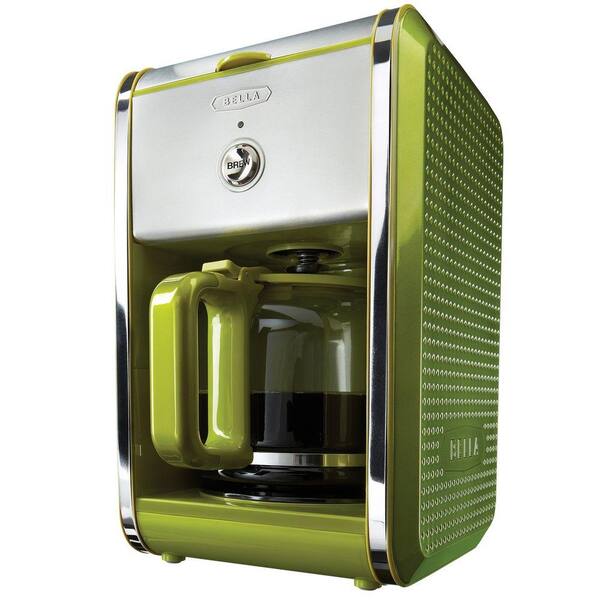 Bella Dots Switch Coffee Maker in Lime