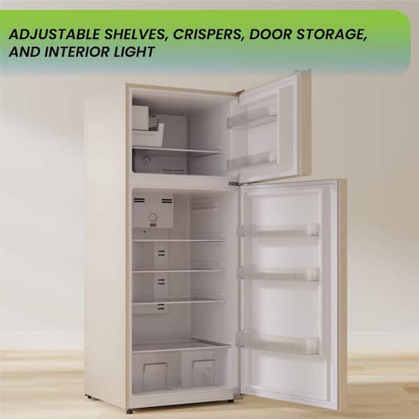 ConServ 30 in. 14 cu. ft. 110V Retro Refrigerator 4 cu. ft. Frost