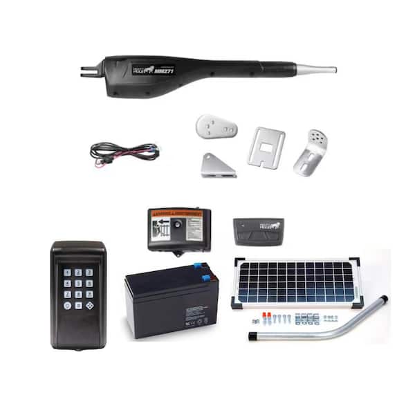 Mighty Mule Digital Keypad, 10-Watt Solar Panel Kit, 12-Volt