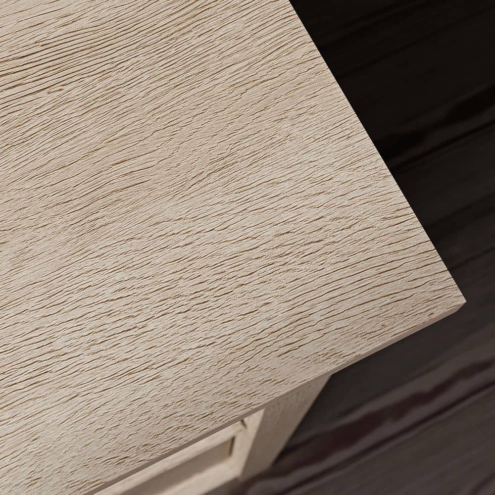 Cascade Oak Single Pedestal Desk with Drawers and Keyboard Tray