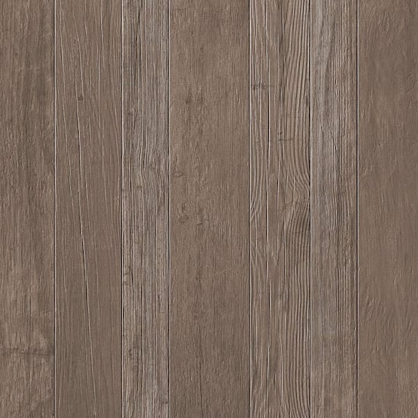 Corso Italia Sample - Foresta Brown 6 in. x 6 in. x 0.75 in. Wood Look Porcelain Paver