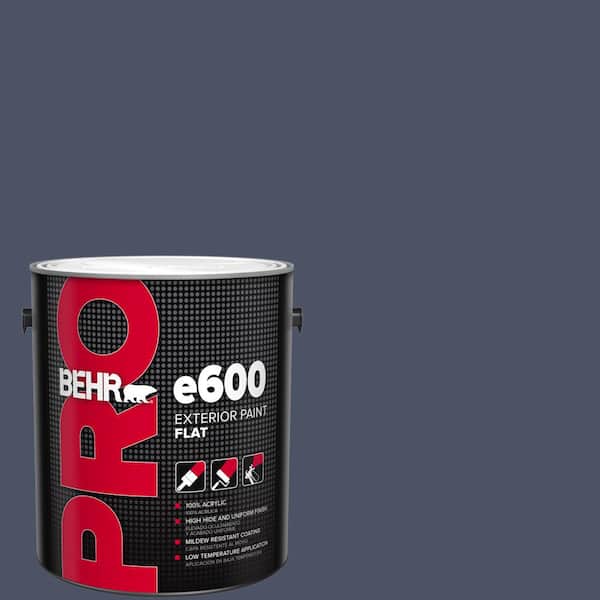BEHR PRO 1 gal. #610F-7 Mystical Shade Flat Exterior Paint