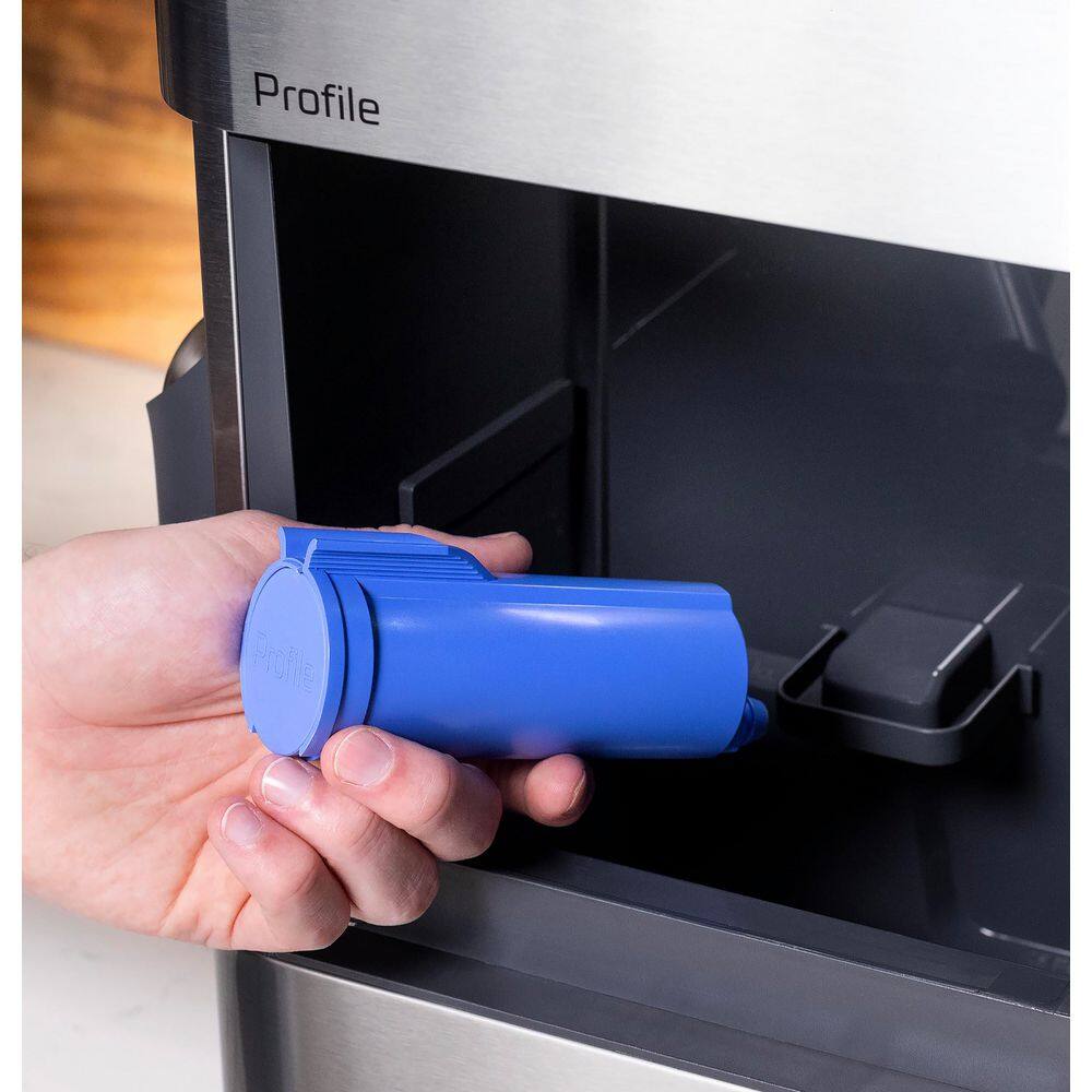 GE Profile Profile Opal 2.0 38 lbs. Ultra Nugget Ice Maker with Side Tank & Scale Inhibiting Filter, with Wifi in Black