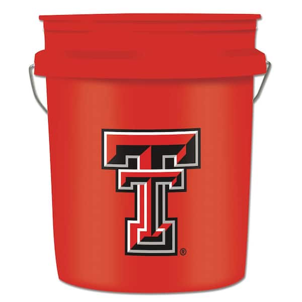 Unbranded 5 gal. Texas Tech Red Bucket