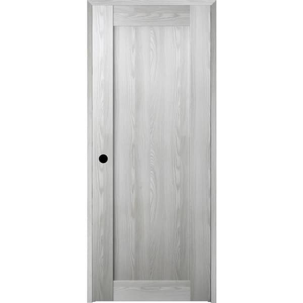 Belldinni Vona 07 28 in. x 80 in. Right-Hand Solid Core Ribeira Ash Prefinished Textured Wood Single Prehung Interior Door
