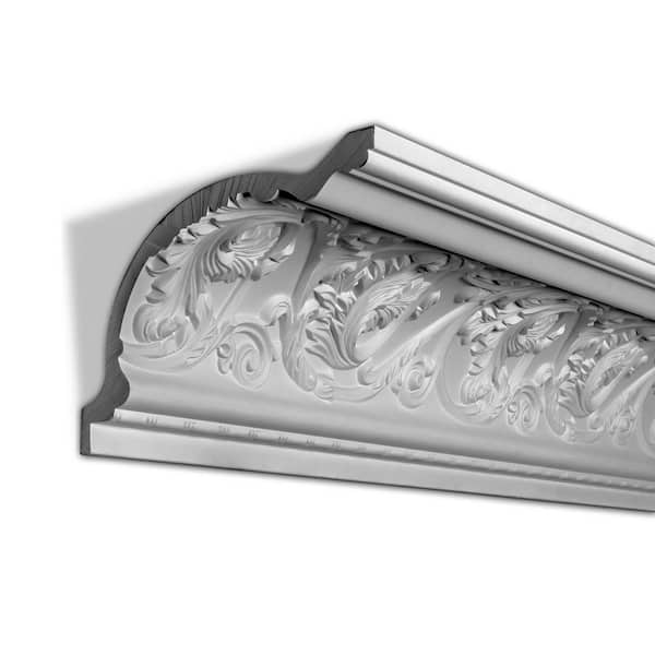 American Pro Decor 9 In. X 7-1/2 In. X 96 In. Ornate Leaves ...