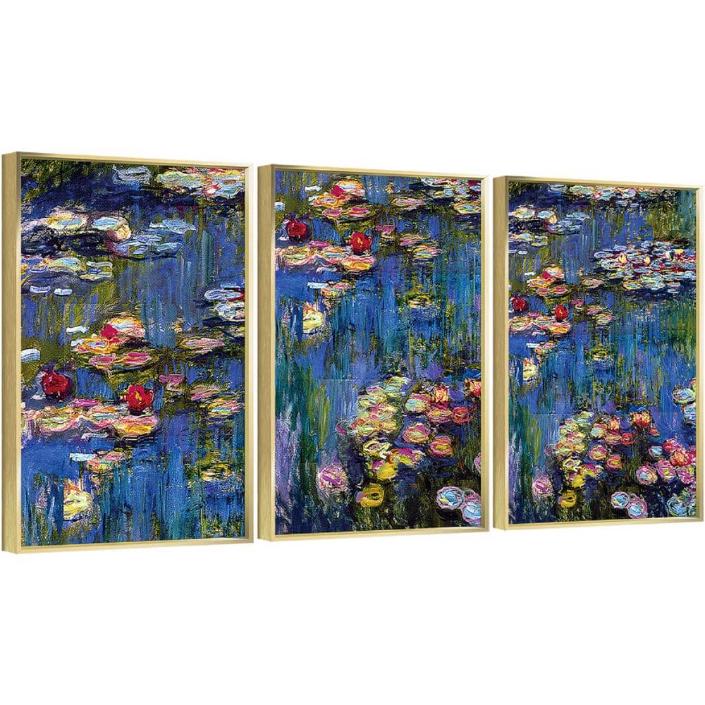 Framed Canvas Wall Art Oil Paintings Impressionism Aesthetic Art Print ...