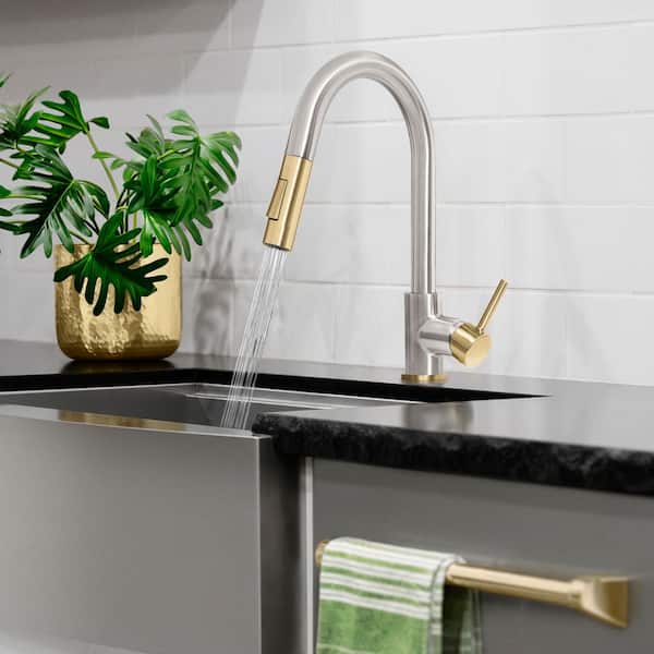 ZLINE Kitchen and Bath Autograph Edition 15 in. Gemini Pull Down