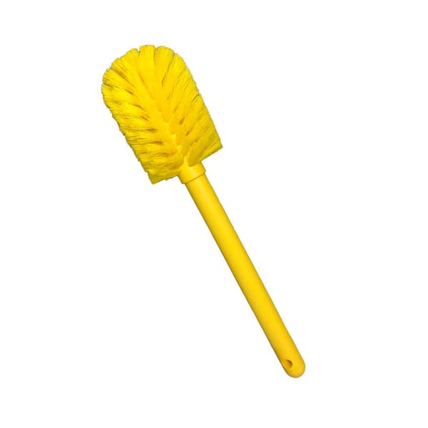 KLEEN HANDLER Yellow, Goblet Cleaning Bottle Brush, Durable Bristles and  Long Handle, 3-Pack BLKH-CB11-Y-3 - The Home Depot