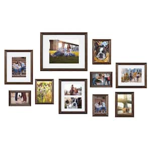 Traditional Bronze Picture Frames (Set of 10)