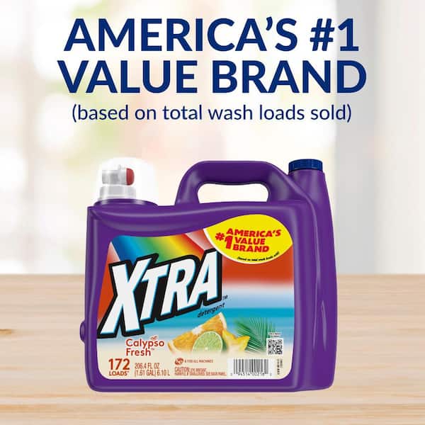 Calypso Fresh Liquid Laundry Detergent, 172-Loads, 206.4 fl.oz., 4-Pack