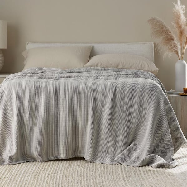 Company Cotton Emmeline Striped Woven Gauze Blanket