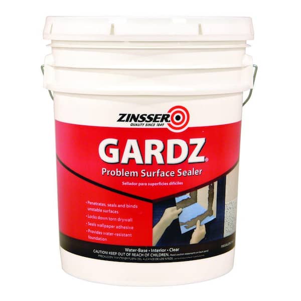 Zinsser GARDZ 5 gal. Clear Water based Interior Problem Surface Sealer