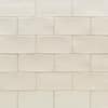 Catalina Vanilla 3 in. x 6 in. Polished Ceramic Subway Wall Tile (5.38 sq. ft./case)