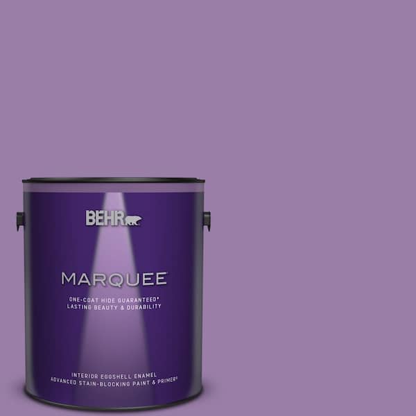 BEHR MARQUEE 1 gal. #MQ4-61 Lilac Intuition One-Coat Hide Eggshell Enamel Interior Paint & Primer