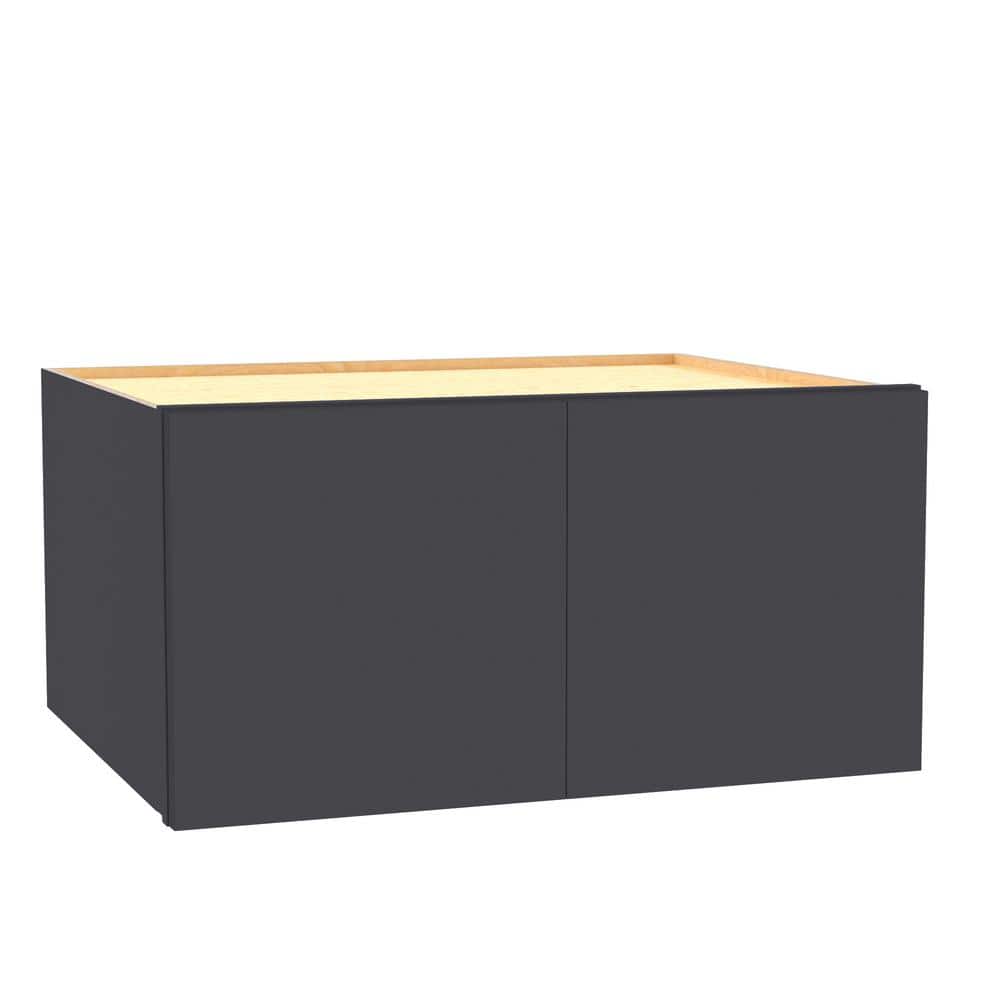 Hargrove 36 in. W x 24 in. D x 12 in. H Assembled Plywood Wall Bridge Kitch