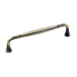 Candiac Collection 6 5/16 in. (160 mm) Antique English Traditional Curved Cabinet Bar Pull