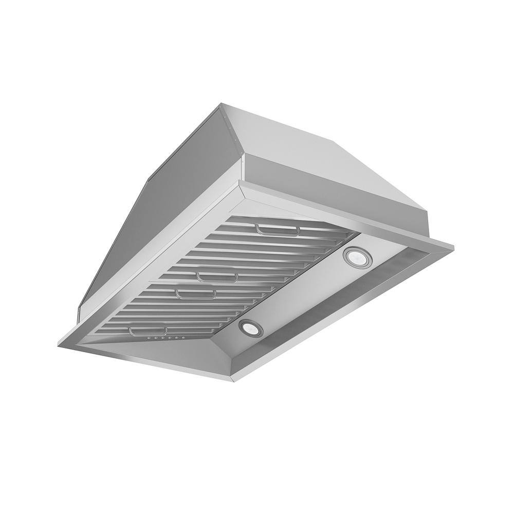 Chef Insert 28 in. Range Hood with LED in Stainless Steel