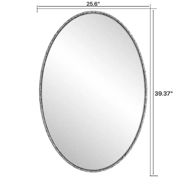 ECOCHIC SPACES INC HOT Silver 25.6 in. W x 39.37 in. H Decorative