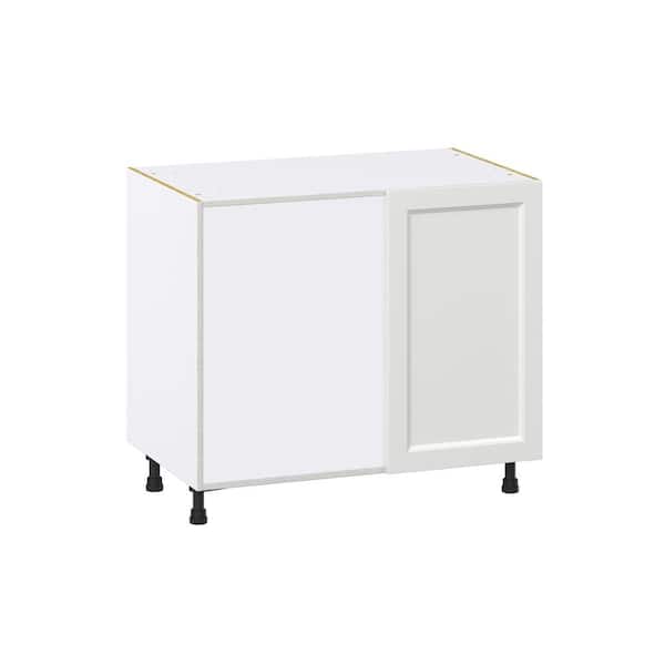 J COLLECTION 39 in. W x 34.5 in. H x 24 in. D Alton Painted White ...