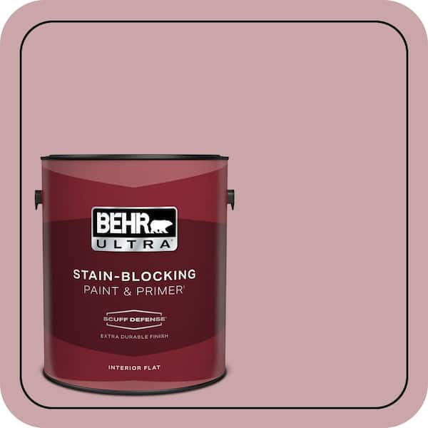 BEHR ULTRA 1 gal. Home Decorators Collection #HDC-CT-08A Hydrangea Bouquet Extra Durable Flat Interior Paint & Primer