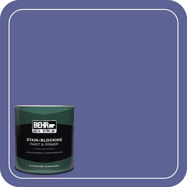 BEHR ULTRA 1 qt. #S-G-620 Wizard Semi-Gloss Enamel Exterior Paint & Primer