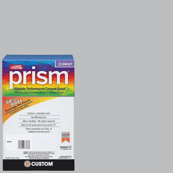 Custom Building Products Prism #115 Platinum 17 lb. Ultimate Performance Rapid Setting Grout