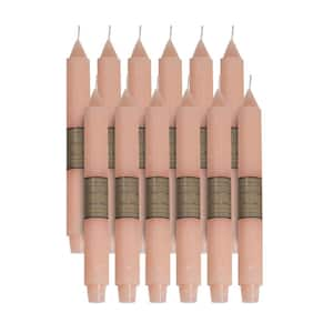 10" Pink Sand Timber Trunk Taper - Set of 12