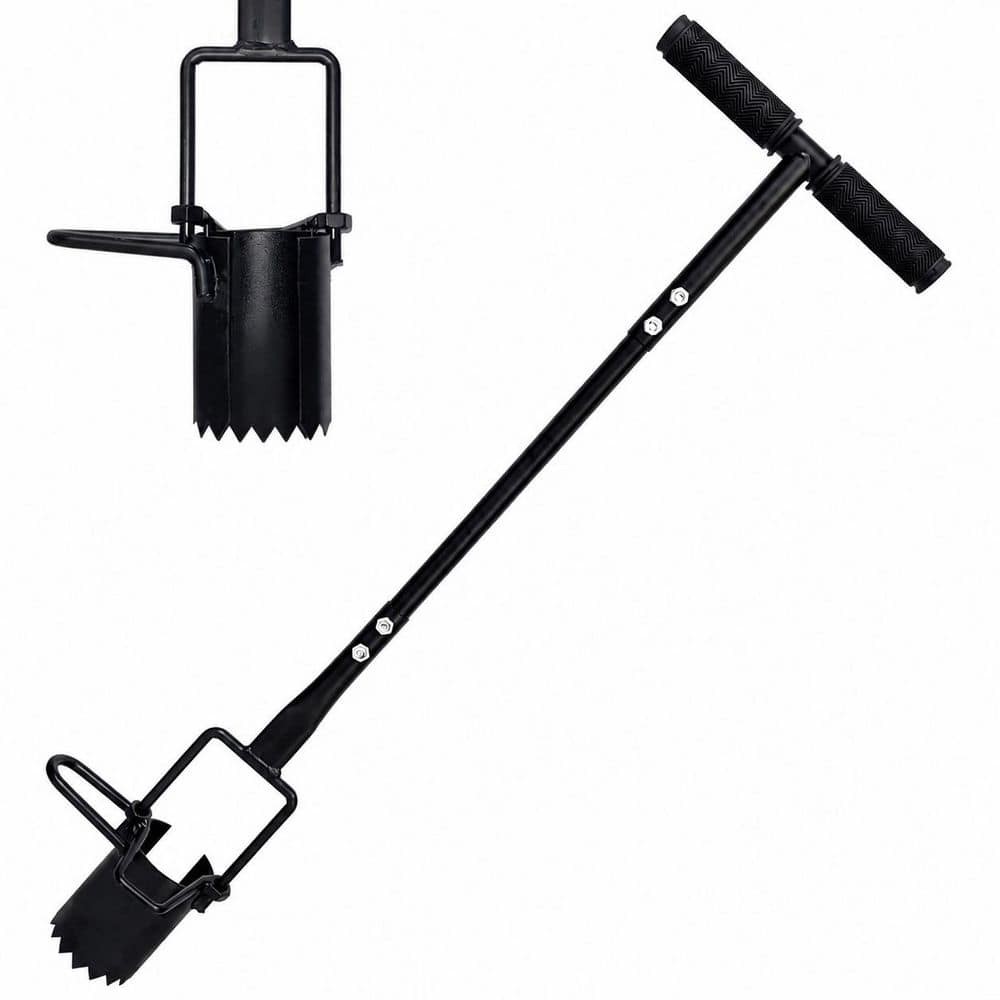 Long Handle Bulb Planter Tool, Heavy Duty Carbon Steel, Serrated Base for Daffodils Tulips Dahlias Lilies price history on PriceWatchPro